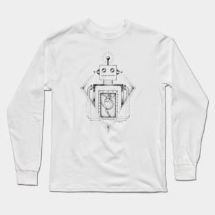 Robot in Love Long Sleeve T-Shirt